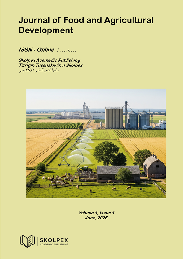 Journal of Food and Agricultural Development